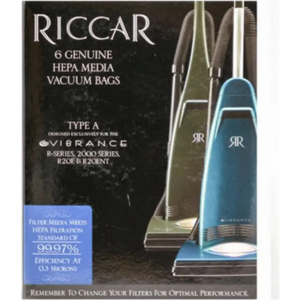 Riccar Vibrance HEPA Media Bags(RAH-6)