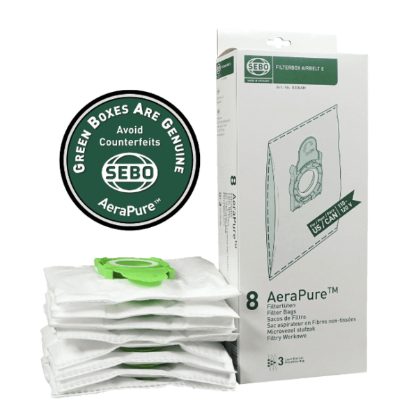 SEBO Airbelt E Filter Bags 8300AM/8300ER