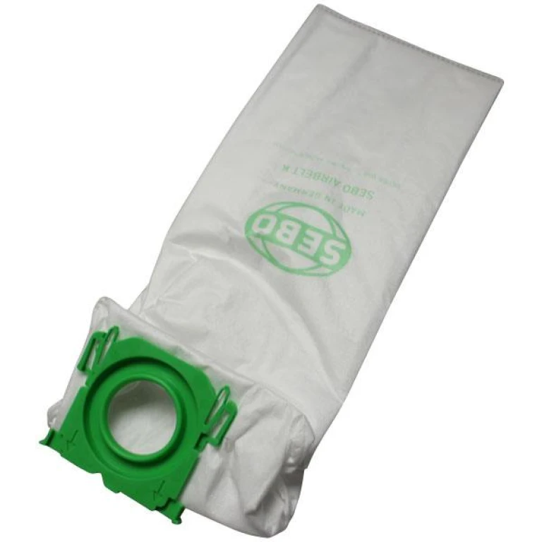 SEBO Genuine Vacuum Cleaner Bags For K Series – K1, K2, K3 Cylinder Vacuums (6629ER)