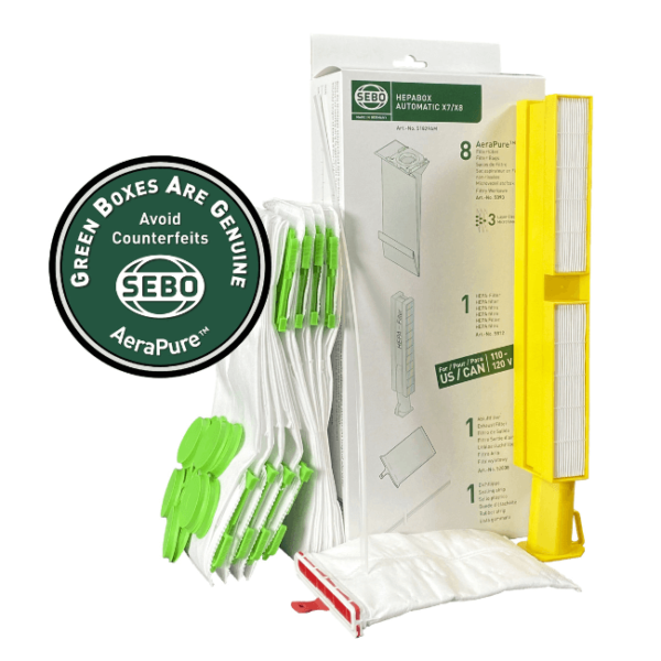 SEBO Automatic X7/X8 HEPA Service Box 51829AM
