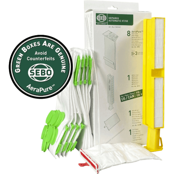 SEBO Automatic X7/X8 HEPA Service Box 51829AM