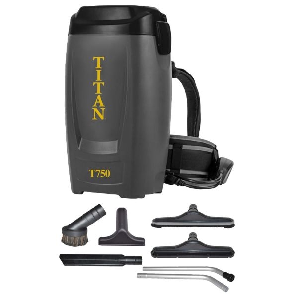 Titan T750 Commercial Backpack Vacuum