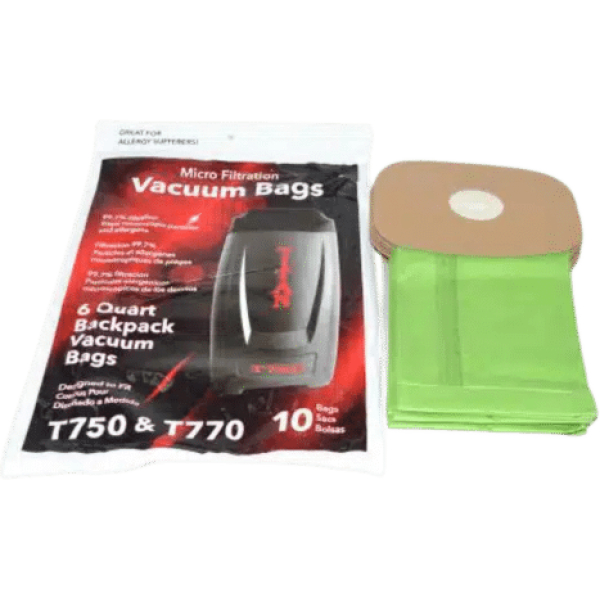 Titan SC100 Backpack Vacuum Bags - 10 Pack