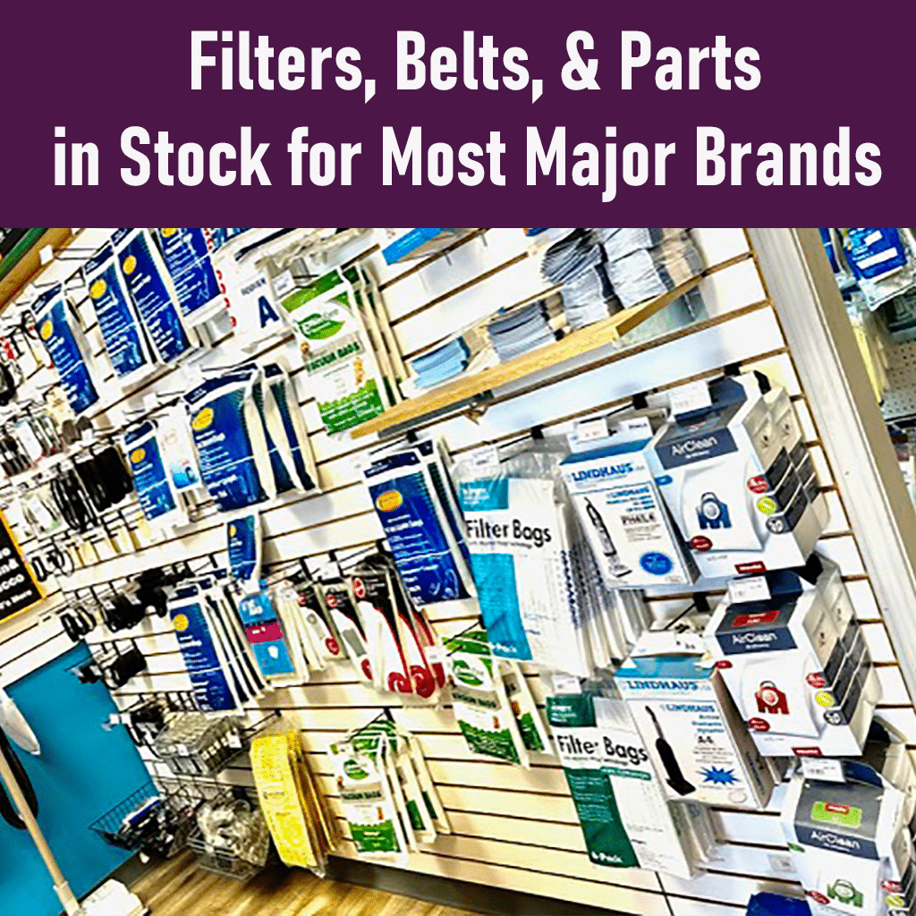 Vacuum Parts Belts filters