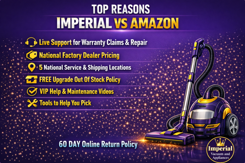 Imperial vs Amazon vacuum